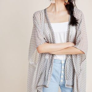 NEW-Anthropologie GRAPHIC NEUTRAL PRINT